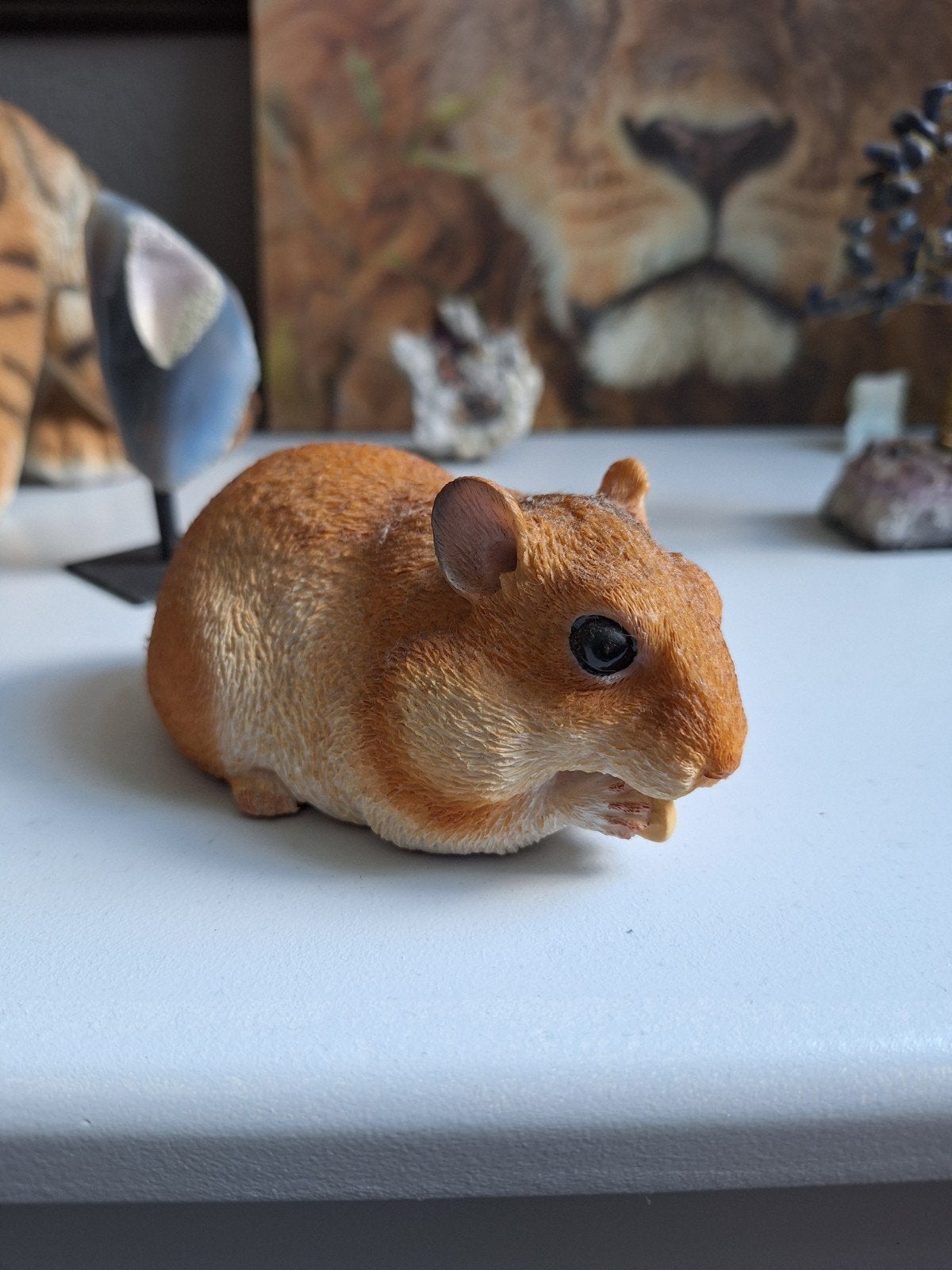 Leuk hamsterbeeldje, Verzamelen, Beelden en Beeldjes, Ophalen, Zo goed als nieuw, Dier