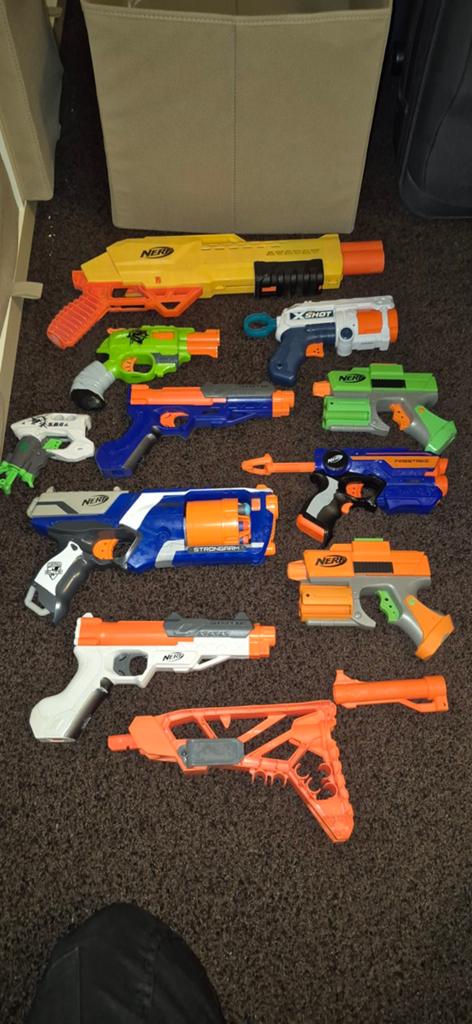 Grote Nerf Blaster Collectie - Diverse Modellen, Ophalen of Verzenden, Gebruikt, Jongen of Meisje