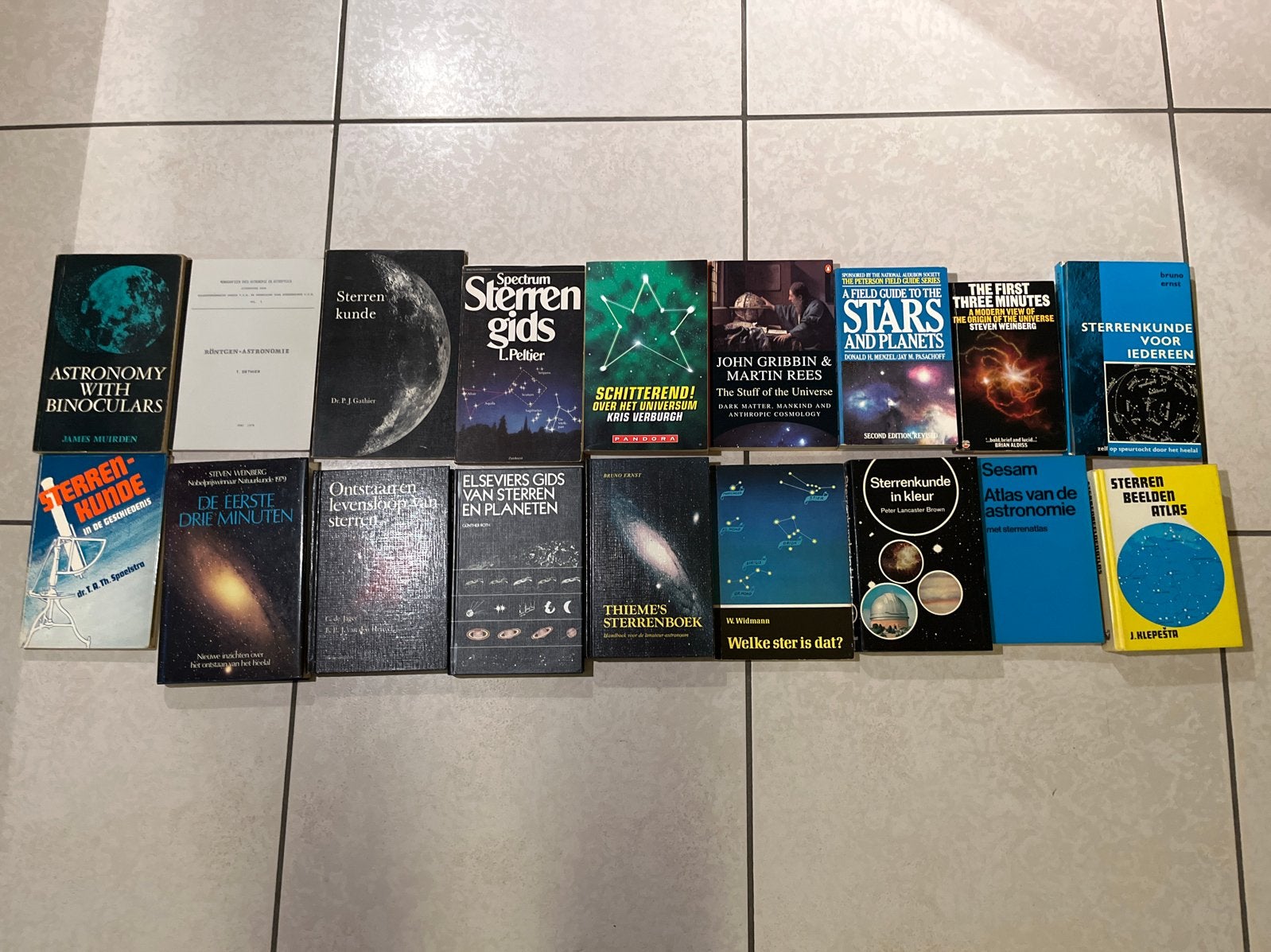 Diverse Astronomie Boeken Collectie, Ophalen of Verzenden, Beta, Zo goed als nieuw, Overige niveaus