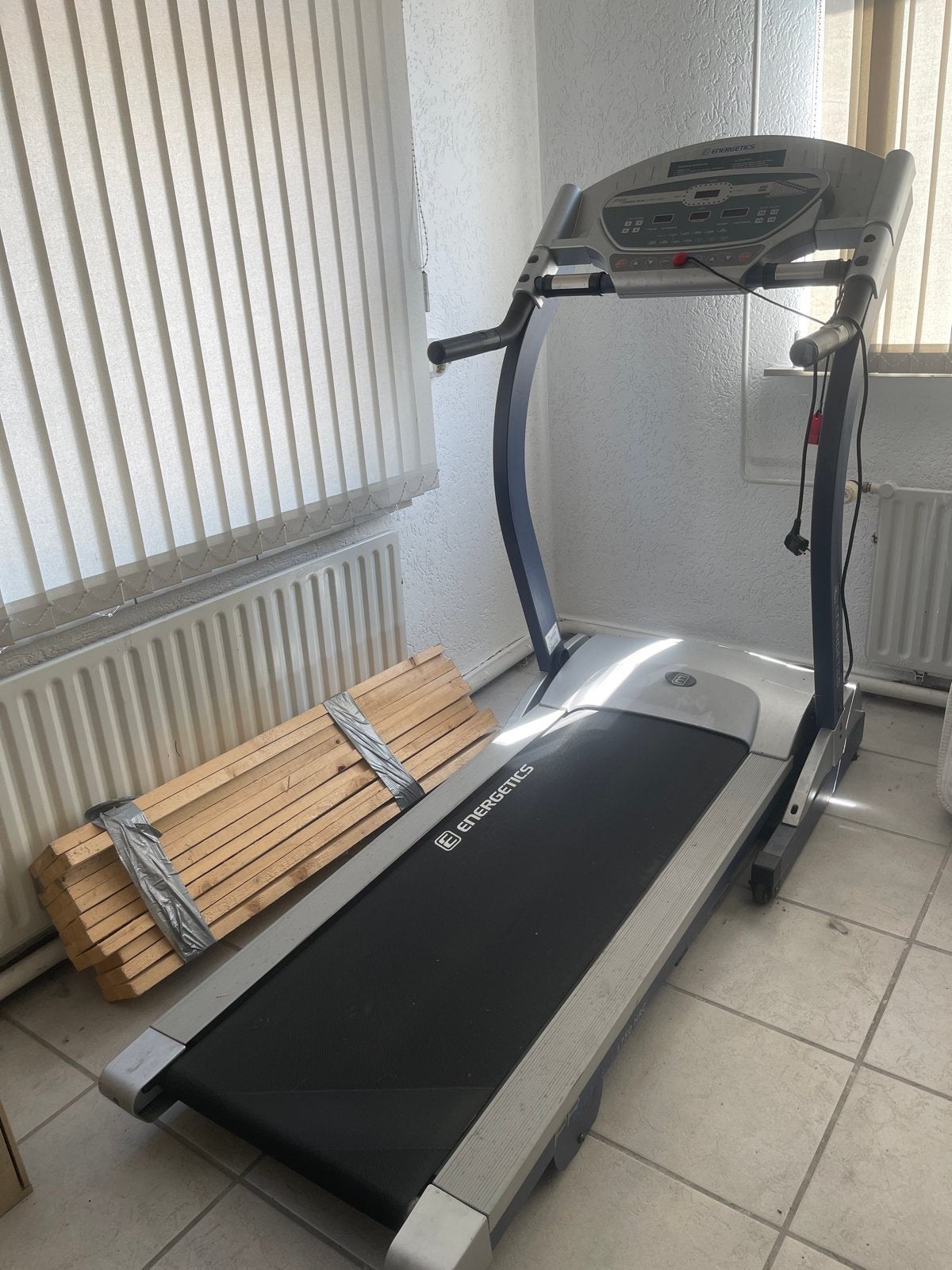Loopband en Crosstrainer - Fitness Apparaten Set, Gebruikt, Ophalen of Verzenden, Metaal, Loopband