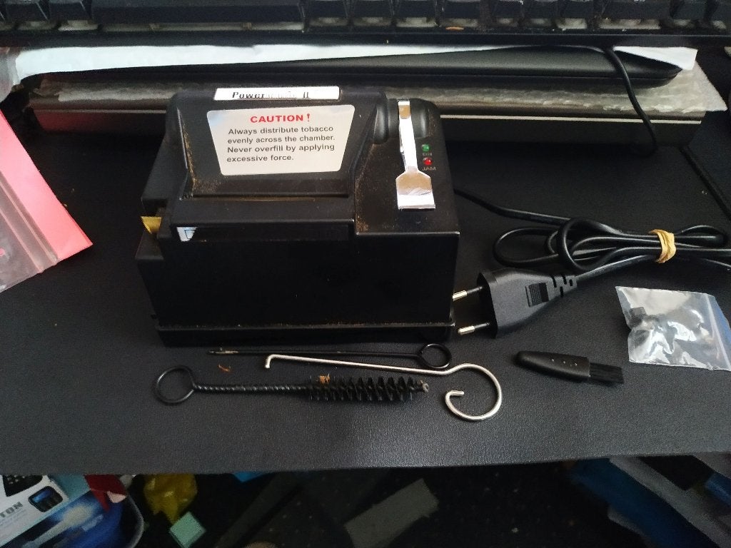 Powermatic 2 Plus Elektrische Sigarettenmaker, Ophalen of Verzenden, Gebruikt, Sigarenbandjes