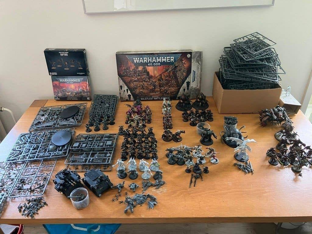 40K Chaos Space Marines leger 5000+ punten, Hobby en Vrije tijd, Ophalen, Nieuw, Warhammer 40000, Boek of Catalogus