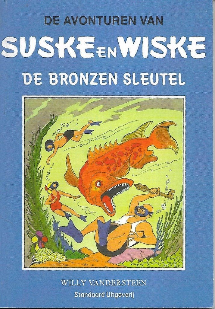 Suske en Wiske - De bronzen sleutel (Pocket), Eén stripboek, Ophalen of Verzenden, Gelezen