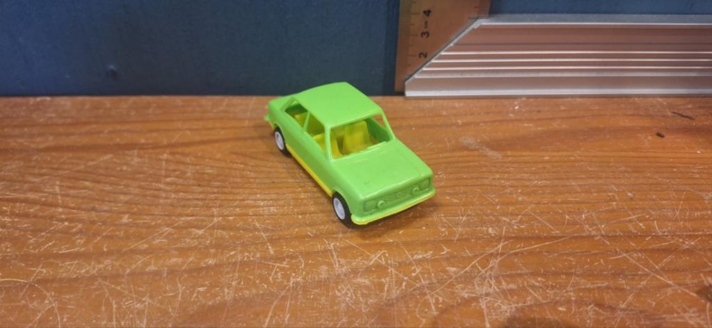 Fiat 128 Rally plastic auto 1:48 (27225), Italie, Auto, ., Ophalen of Verzenden