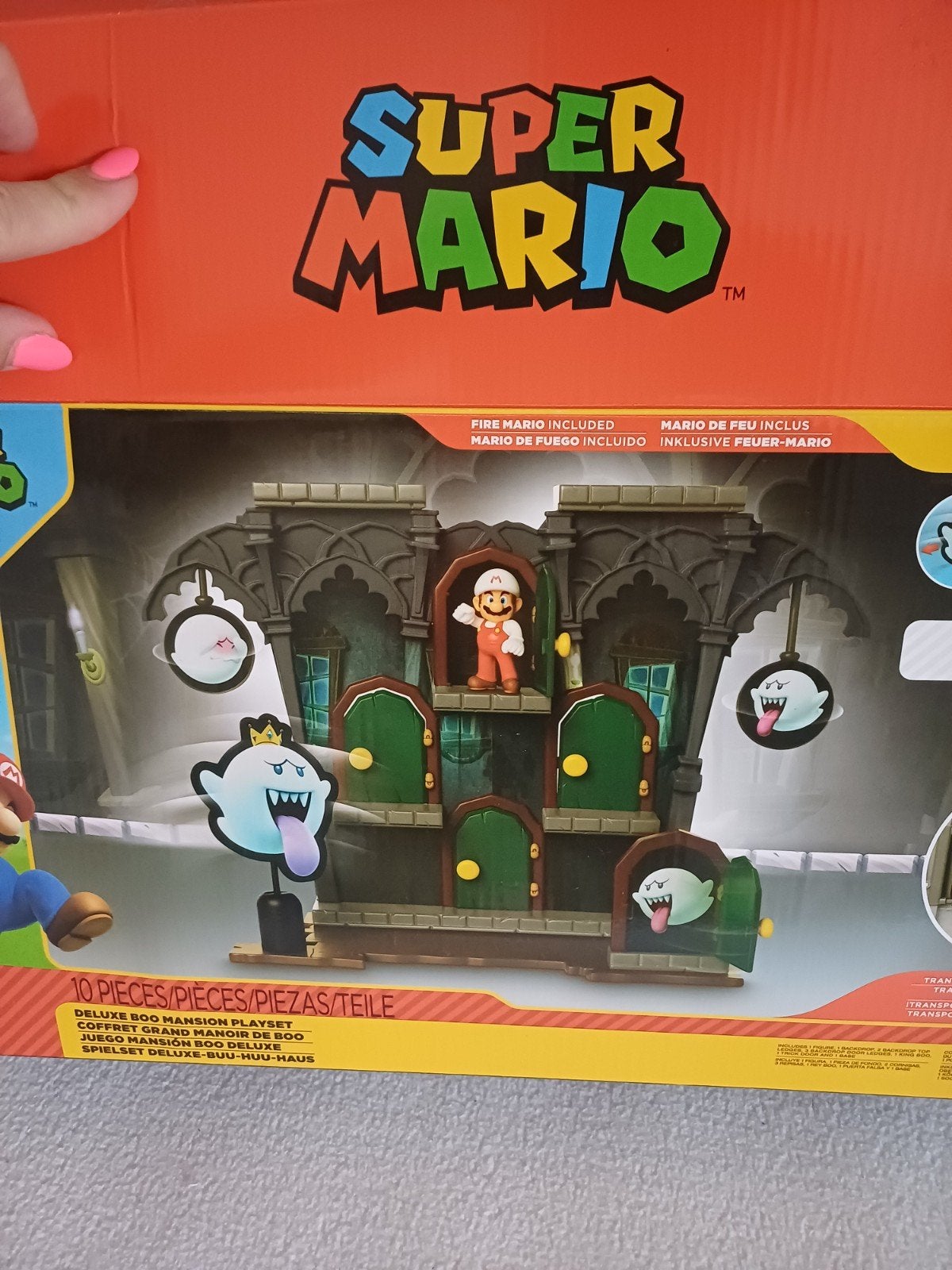 Super Mario Shaky Tower & Boo Mansion Speelsets, Ophalen of Verzenden, Nieuw, Jongen of Meisje
