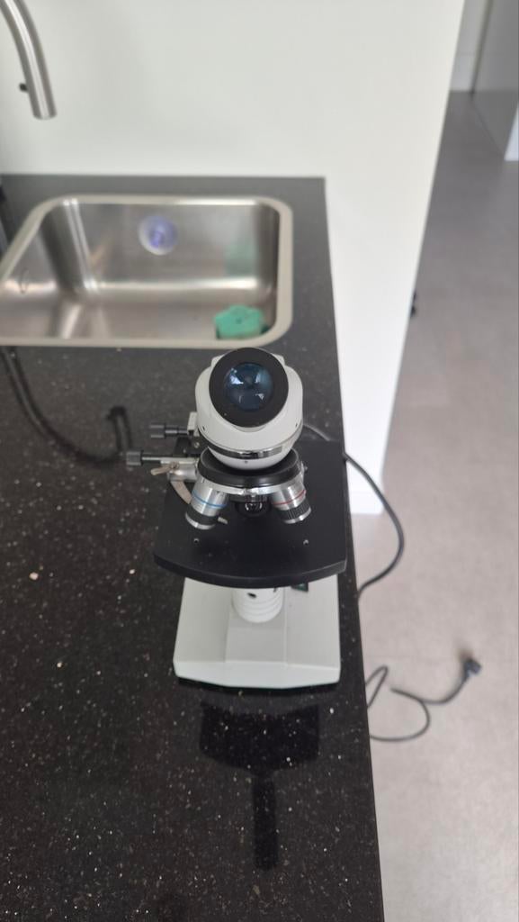 Euromex Holland Biologische Microscoop, Ophalen, Zo goed als nieuw, 400x tot 1000x, Biologische microscoop