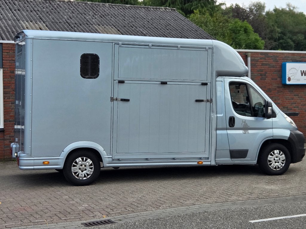 Peugeot Equitrek Paardenwagen | 115.000 km | RDW gekeurd |, Auto's, Voorwielaandrijving, Stof, Blauw, Particulier