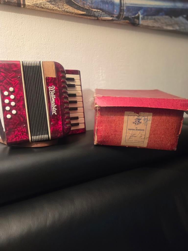 Weltmeister Accordeon, Muziek en Instrumenten, Accordeons, Ophalen of Verzenden, Gebruikt, Weltmeister