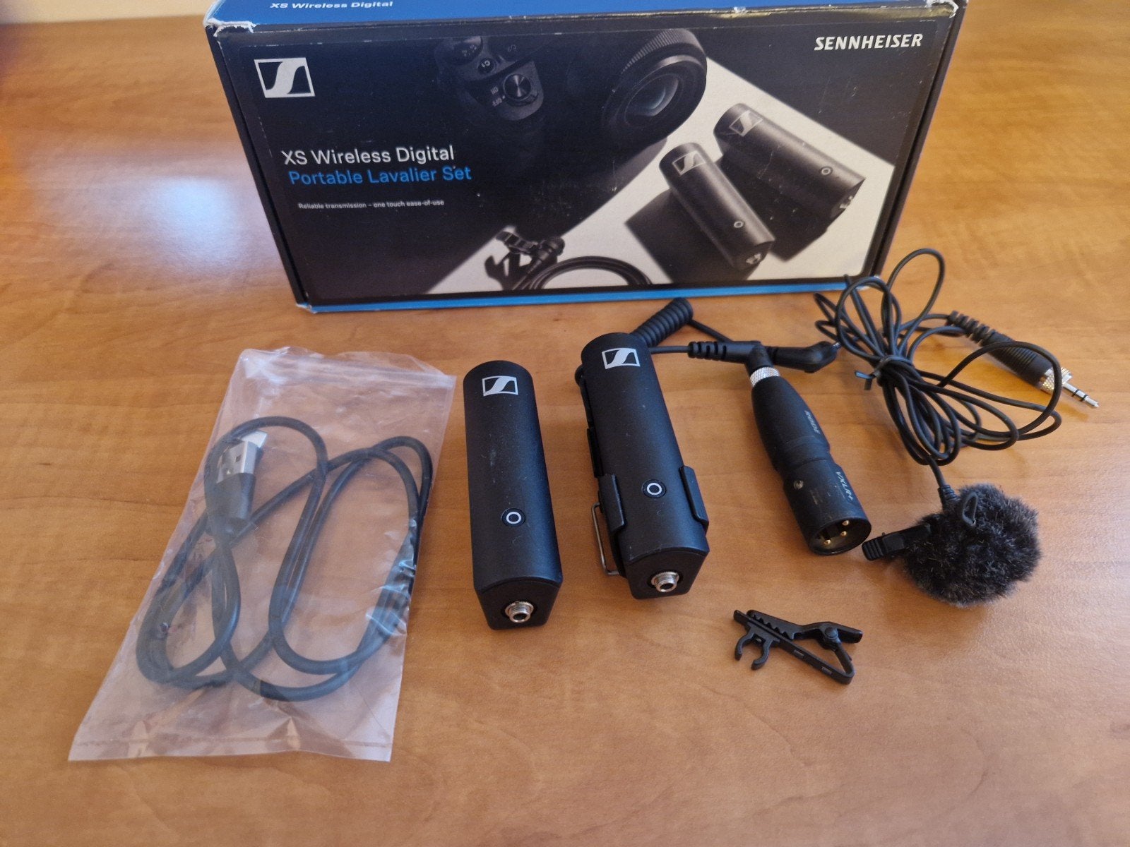 SENNHEISER Digital Systeem Draadloze mic set voor video:, Ophalen of Verzenden, Zo goed als nieuw, Overige merken, Minder dan 8x