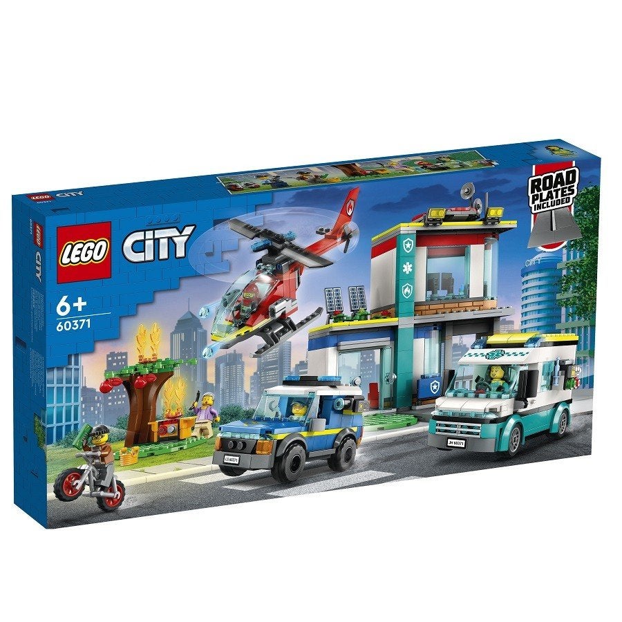 Lego city setnummer 60371, Ophalen of Verzenden, Zo goed als nieuw