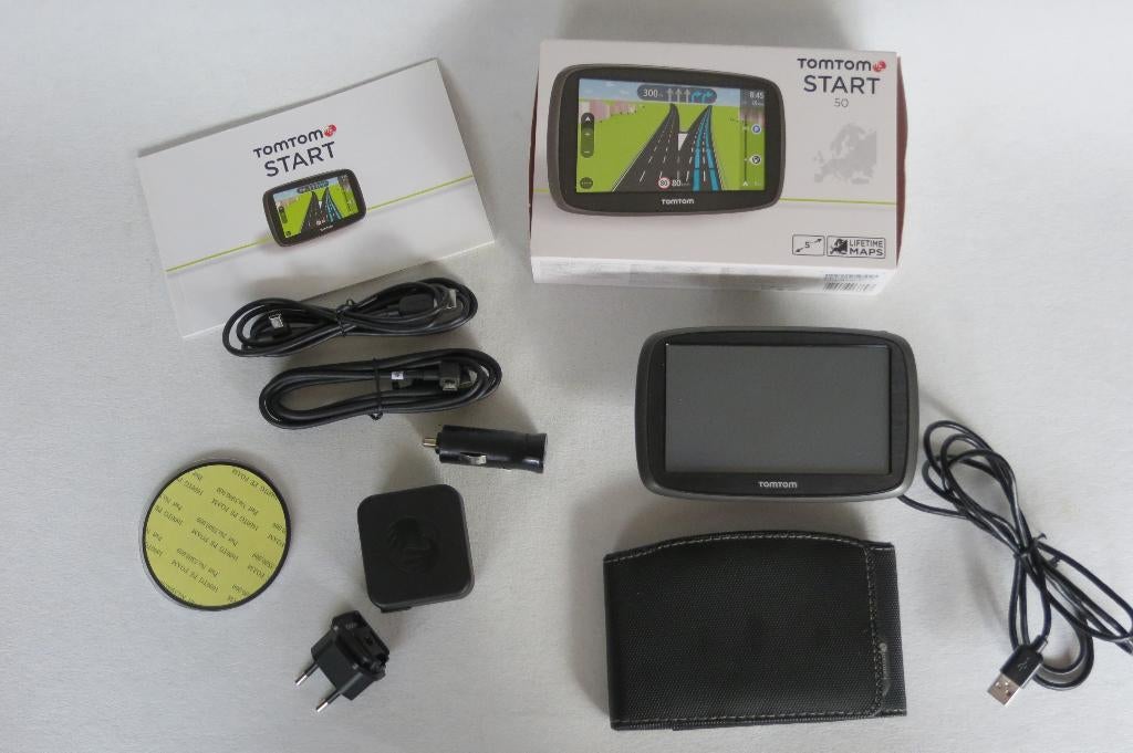 TomTom Start 50 incl. accessoires, Auto diversen, Ophalen of Verzenden, Zo goed als nieuw