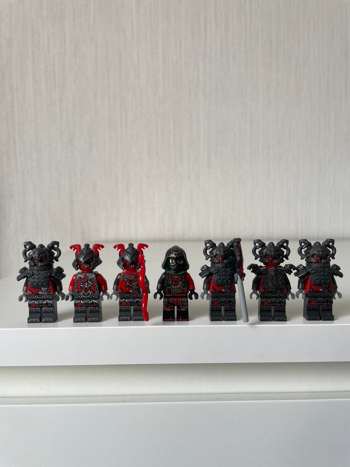 Lego Ninjago Acronix & Vermillion Warrior Leger, Kinderen en Baby's, Speelgoed | Duplo en Lego, Ophalen, Lego, Zo goed als nieuw