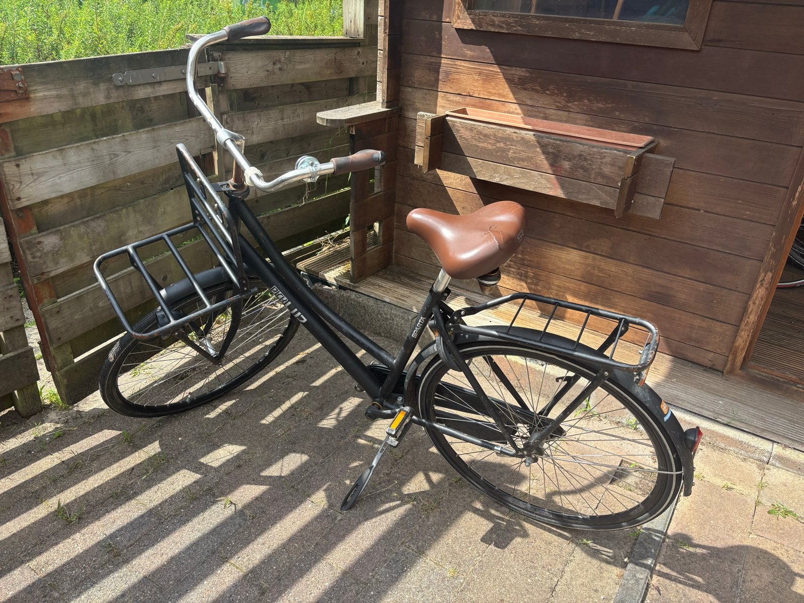Sparta pickup fiets met rekje en bagagedrager, Fietsen en Brommers, Ophalen, Terugtraprem, Versnellingen, Gazelle
