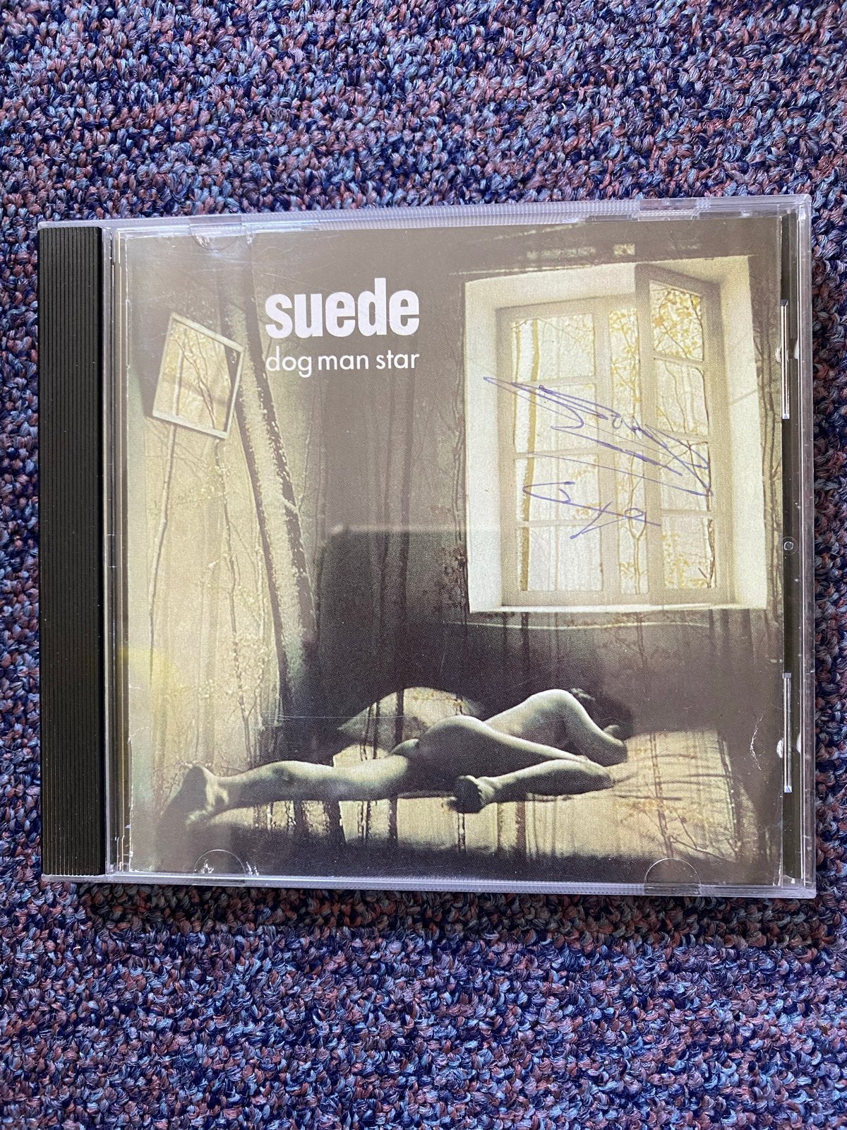 Suede - Dog Man Star CD (Gesigneerd), Cd's en Dvd's, Cd's | Pop, Ophalen, Rock, Gebruikt, Gesigneerd