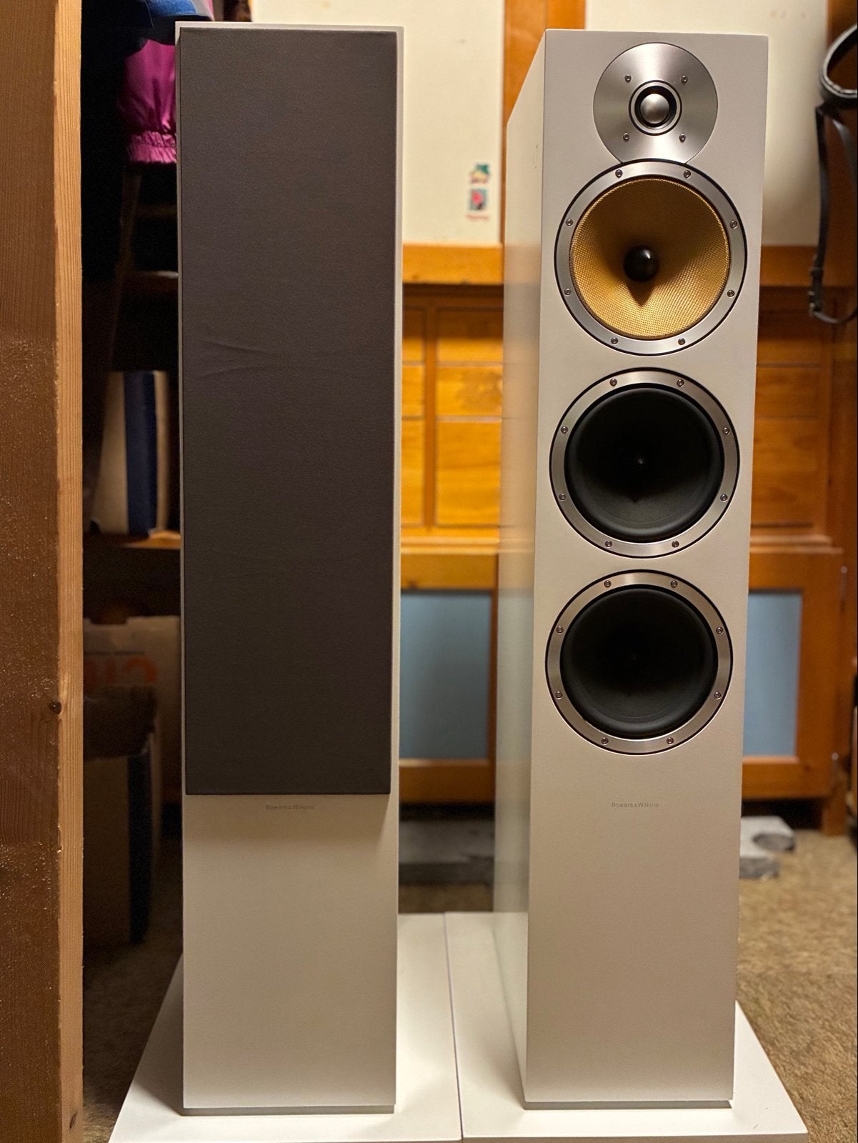 B&W CM9 Vloerstaande Luidsprekers - Topkwaliteit Geluid, Vloerstaande luidspreker, Zo goed als nieuw, Bowers & Wilkins (B&W), Basreflex