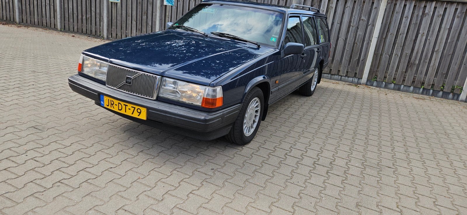 Volvo 940 2.3 I Polar AUT 1994 Blauw, Auto's, Automaat, 4 cilinders, 700 kg, Blauw