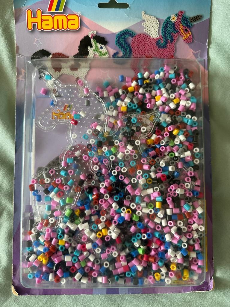 Hama Strijkkralen Eenhoorn Pakket - Nieuw, Hobby en Vrije tijd, Knutselen, Ophalen, Nieuw