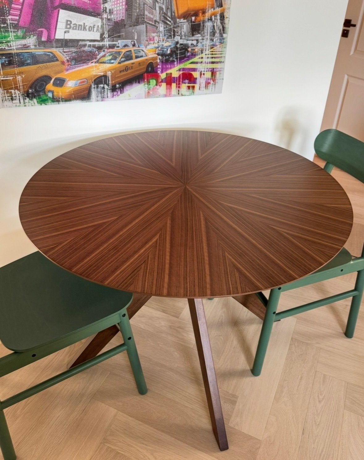 Foto 2 van Kave Home ronde eettafel – 100 cm – zo goed als nieuw