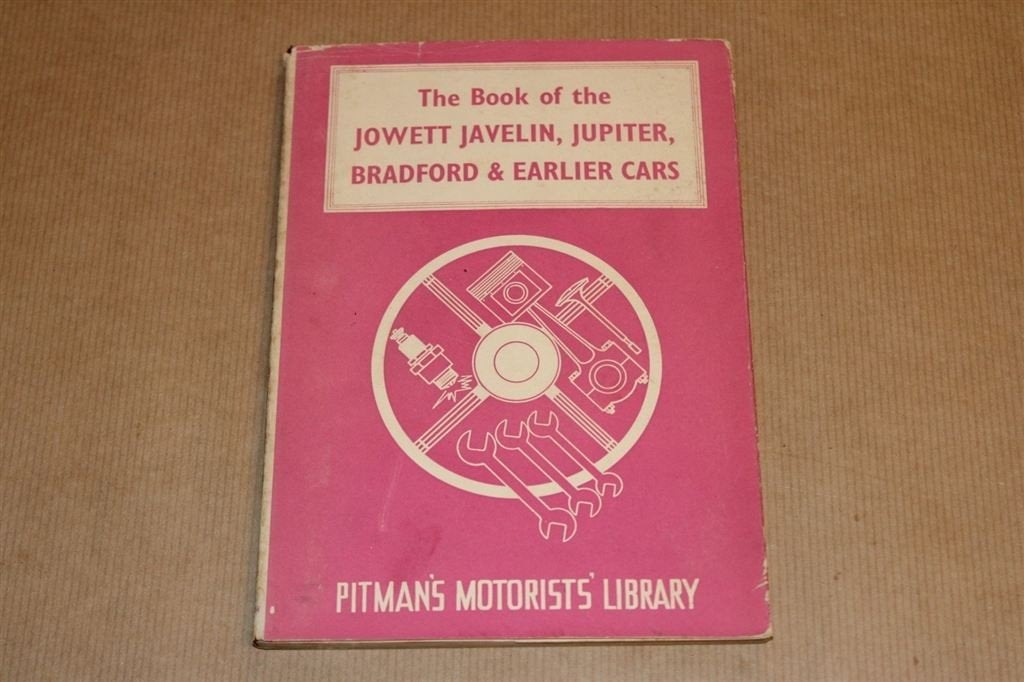 The Book of the Jowett Javelin, Jupiter, Bradford 1959 !!, Ophalen of Verzenden, Zo goed als nieuw