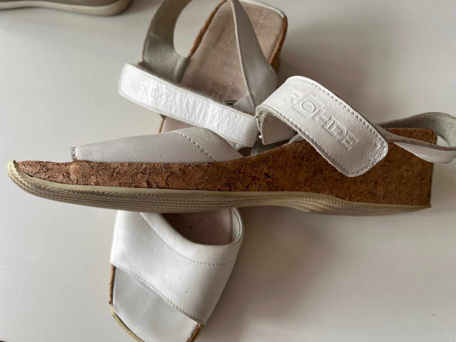 Rohde leren sandalen dames maat 42, Kleding | Dames, Schoenen, Ophalen of Verzenden, Gedragen, Sandalen of Muiltjes