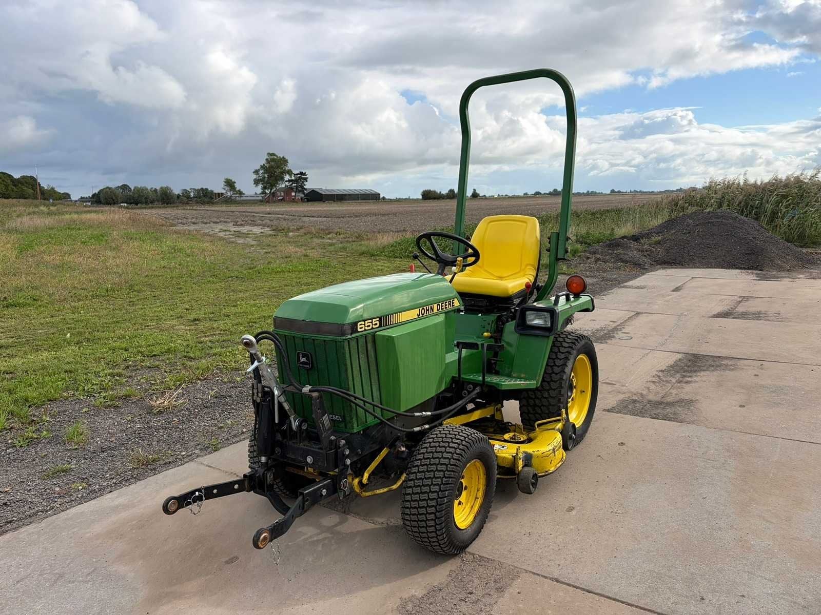 1998 John Deere 655 Smalspoor- en compacttractor, Gebruikt, John Deere