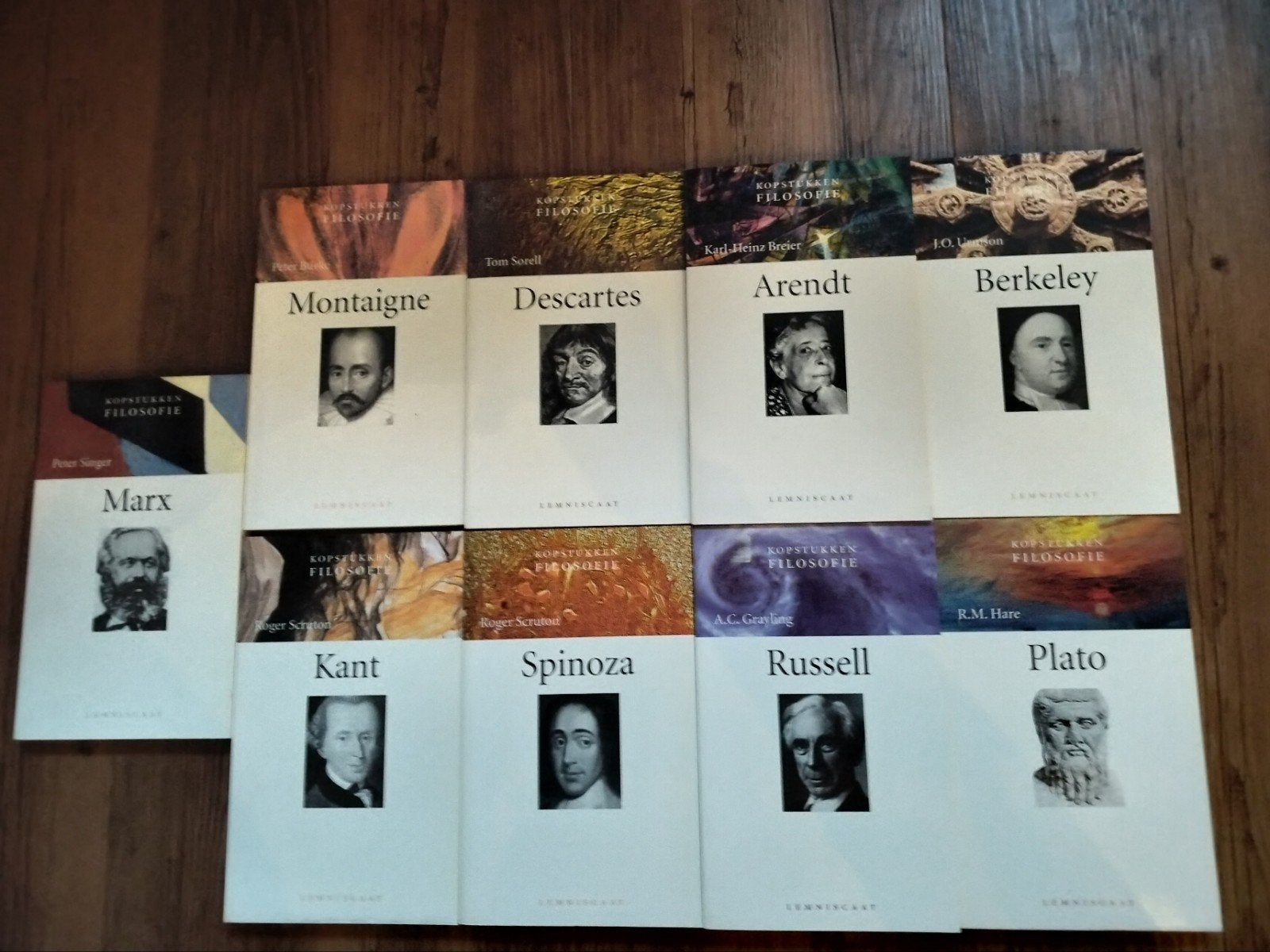 Kopstukken Filosofie Boekenreeks (10 delen), Ophalen of Verzenden, Zo goed als nieuw, Algemeen, Diverse auteurs