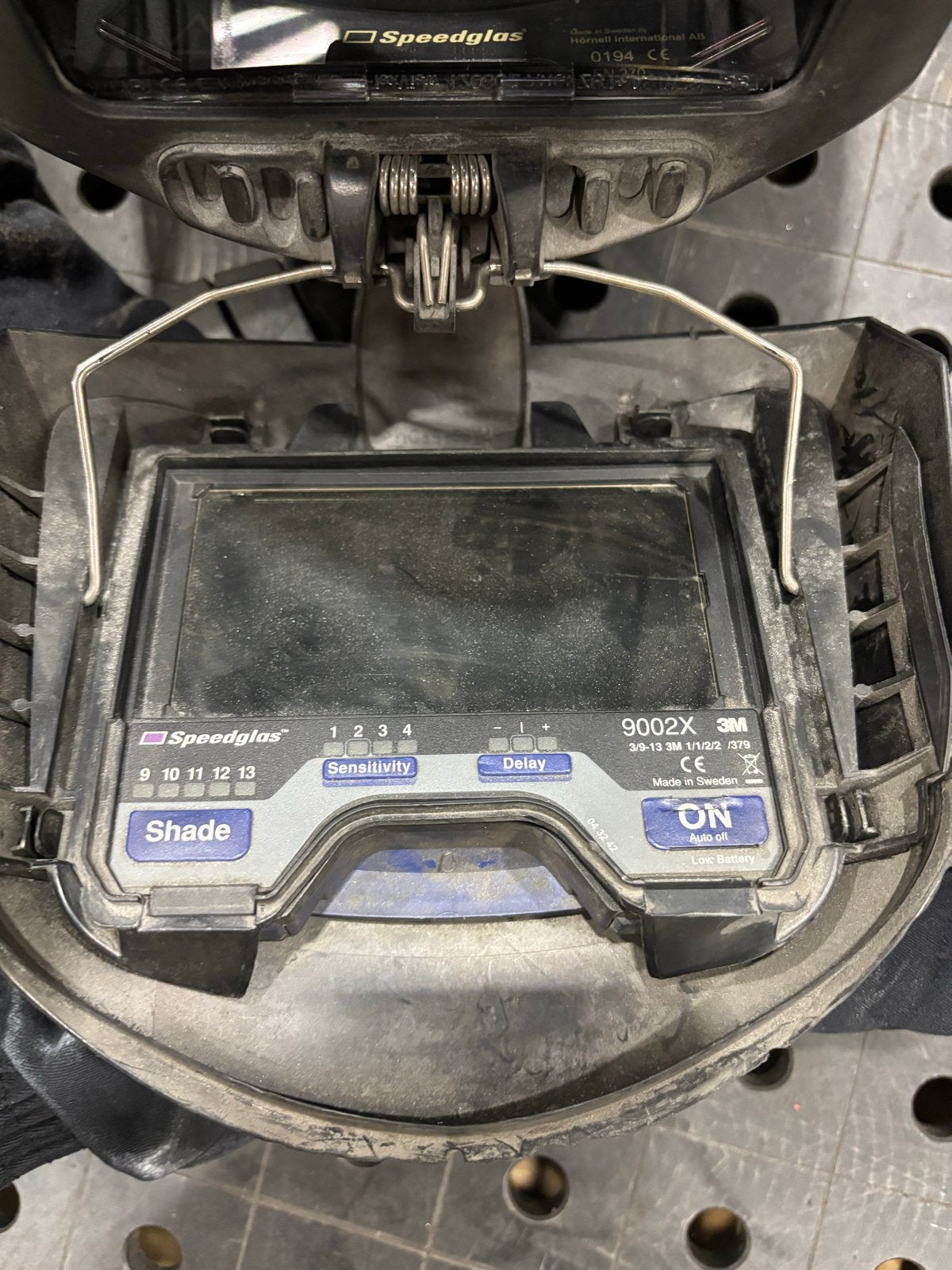 3M Speedglas 9002X Lashelm met Adflo Aangedreven Ademhalings, Ophalen, Gebruikt