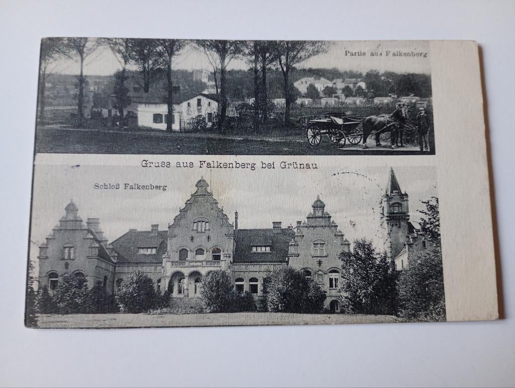 Duitsland Berlijn Falkenberg bei Grünau 1910, Ophalen of Verzenden, Voor 1920, Gelopen, Duitsland