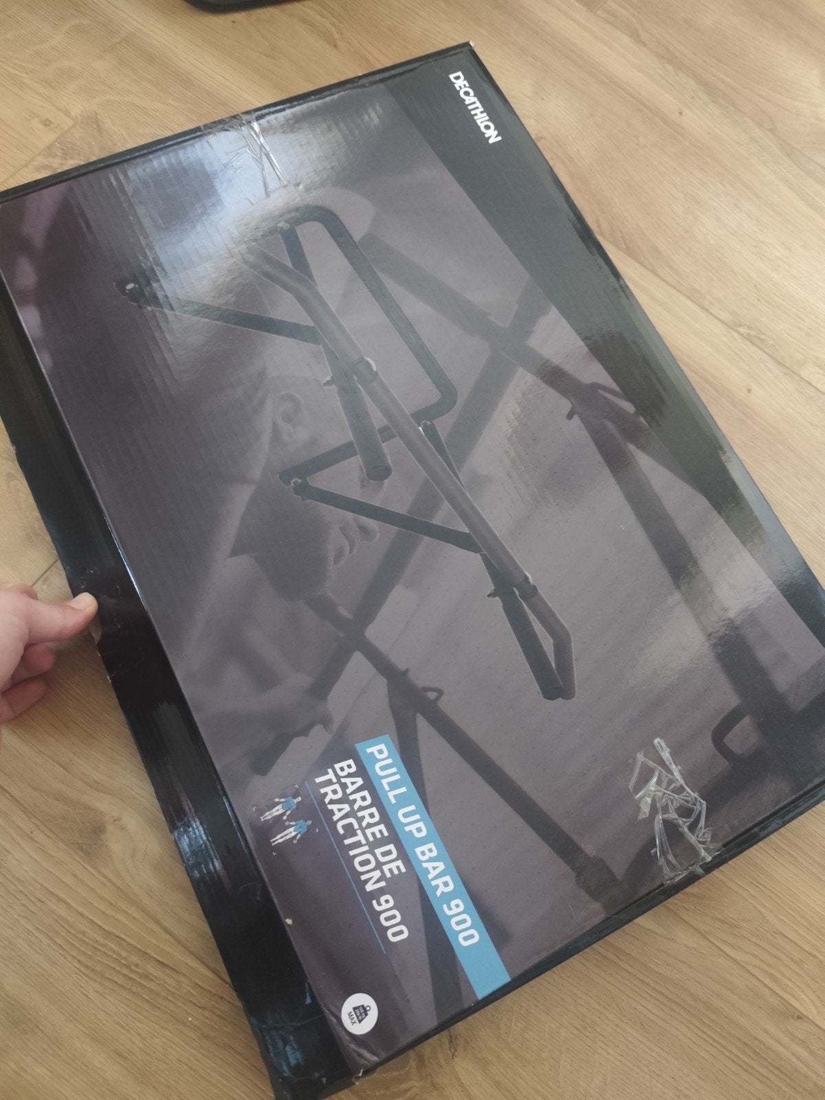 Decathlon Domyos Pull Up Bar 900 - Nieuw in doos, Ophalen, Nieuw, Buik, Oprekstang