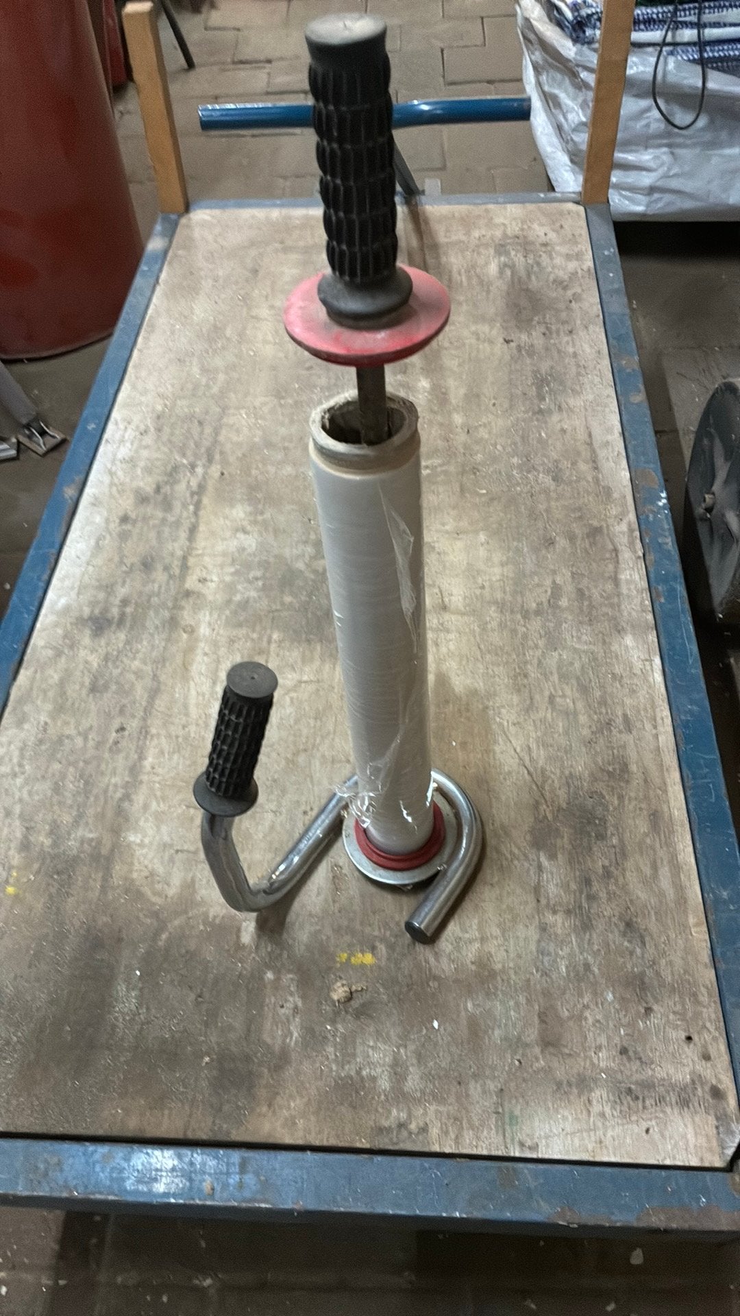 Dispenser voor rekfolie, Doe-het-zelf en Verbouw, Ophalen of Verzenden, Gebruikt