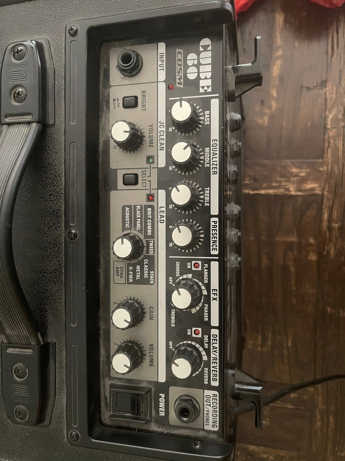 Roland Cube 60 Gitaarversterker - 60W, Muziek en Instrumenten, Versterkers | Bas en Gitaar, Ophalen, Gebruikt, Gitaar, 50 tot 100 watt