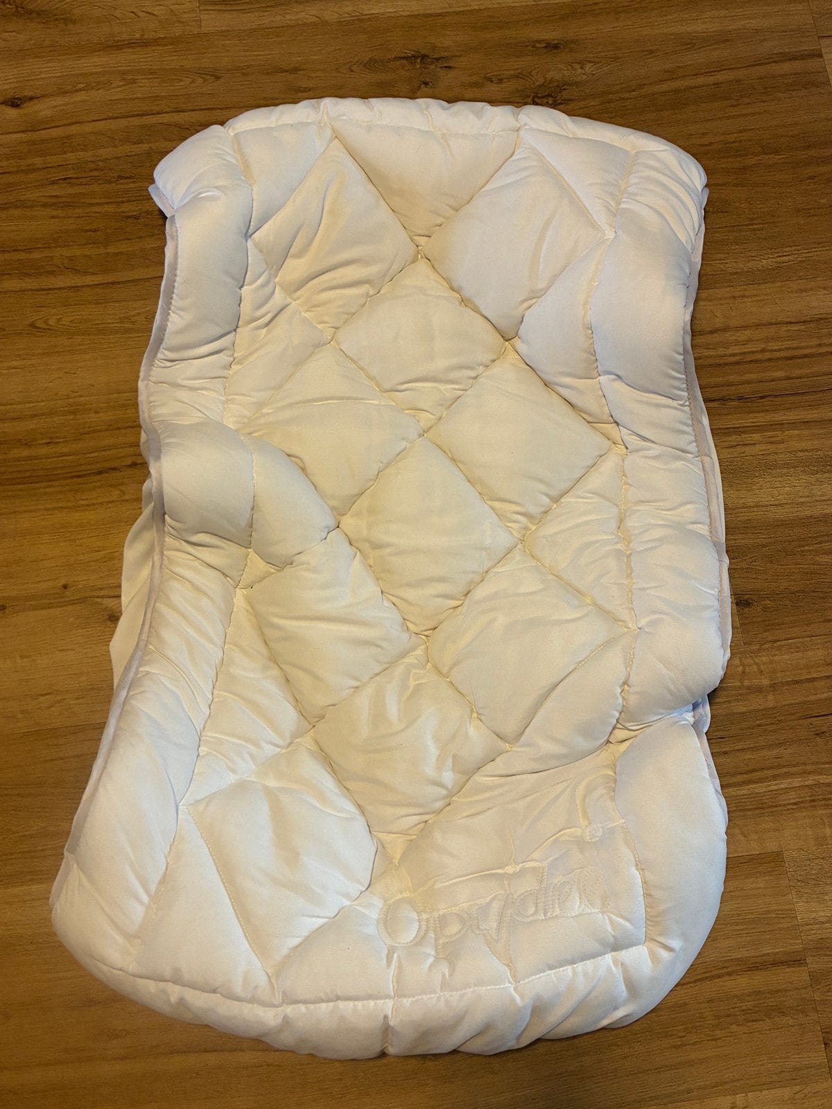 Optidee soft-top matrasoplegger 60x120 voor ledikant, Ademend, Overige merken, Jongetje of Meisje, Wit
