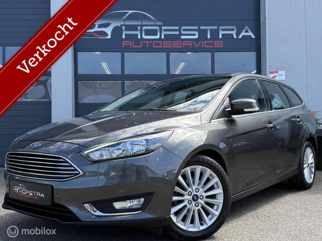 Ford Focus Wagon 1.0 Titanium CarPlay Clima Keyless-start/en, Auto's, Ford, Bedrijf, Te koop, Focus, ABS, Airbags, Airconditioning