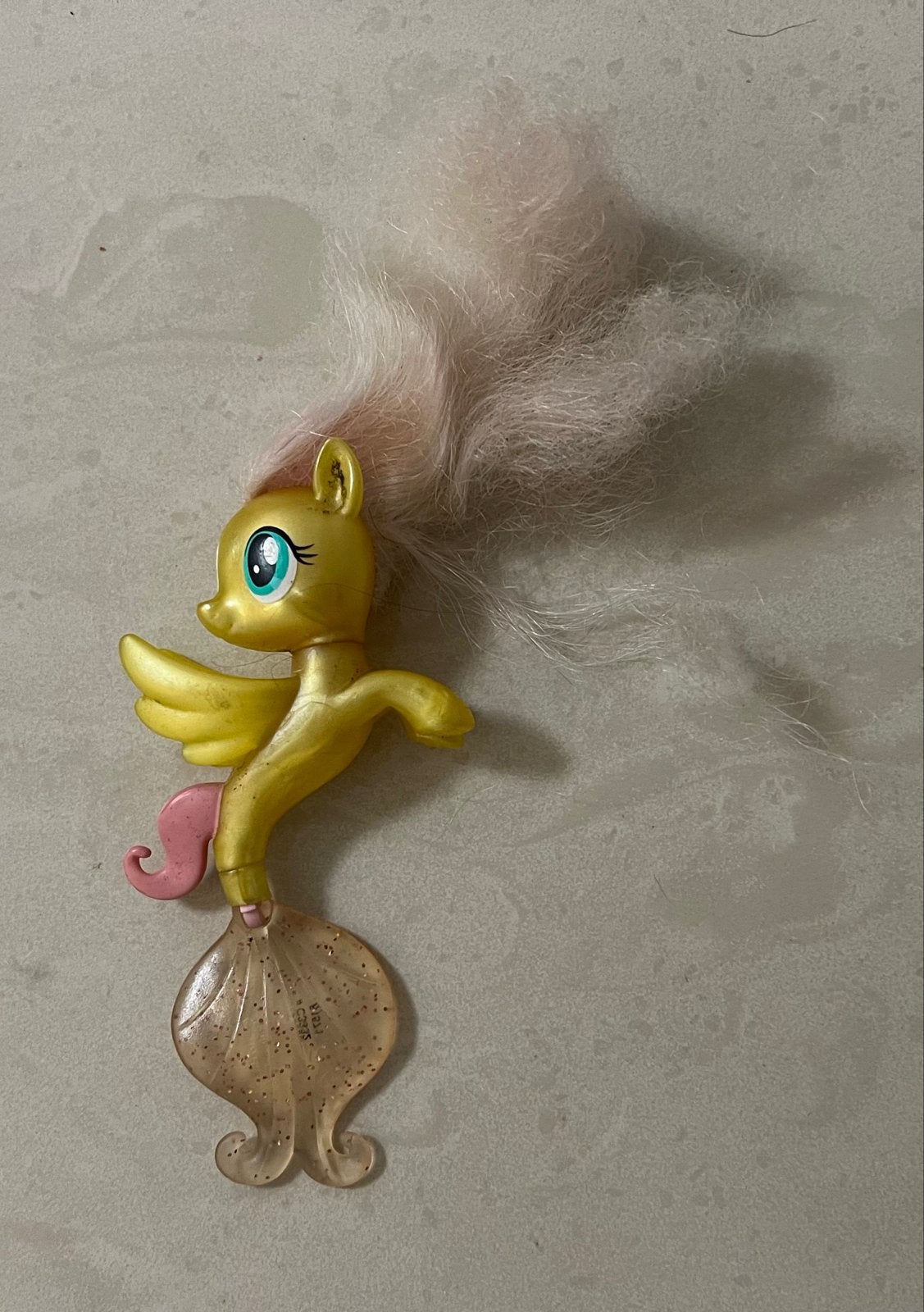 My Little Pony Zeemeermin Fluttershy Figuur, Ophalen of Verzenden, Zo goed als nieuw