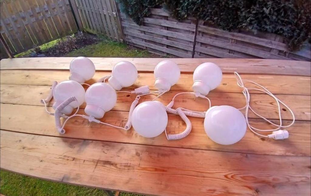 Parasol/partytent/ marktkraam verlichting, Ophalen, Kunststof, Minder dan 50 watt, Overige typen