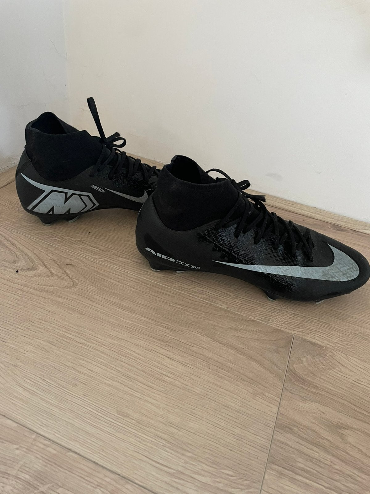 Nike Air Zoom Mercurial Voetbalschoenen Maat 43 Goede staat, Verzenden, Zwart, Sportschoenen