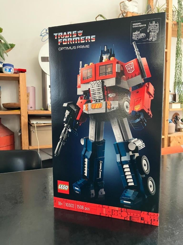 Lego Optimus Prime 10302, Lego, Nieuw, Ophalen of Verzenden, Icons