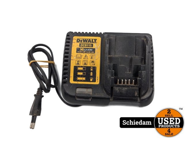 DeWalt DCB115 10.8V – 18V Li-Ion Accu oplader| incl Garantie, Dewalt, Gebruikt, Support@dewalt.com, 701 E. Joppa Road
Towson, MD 21286
USA