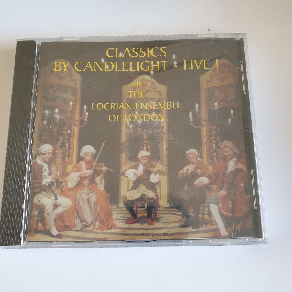 4560 the locrian ensemble of london -classics by candlelight, Verzenden, Classicisme, Nieuw in verpakking, Kamermuziek