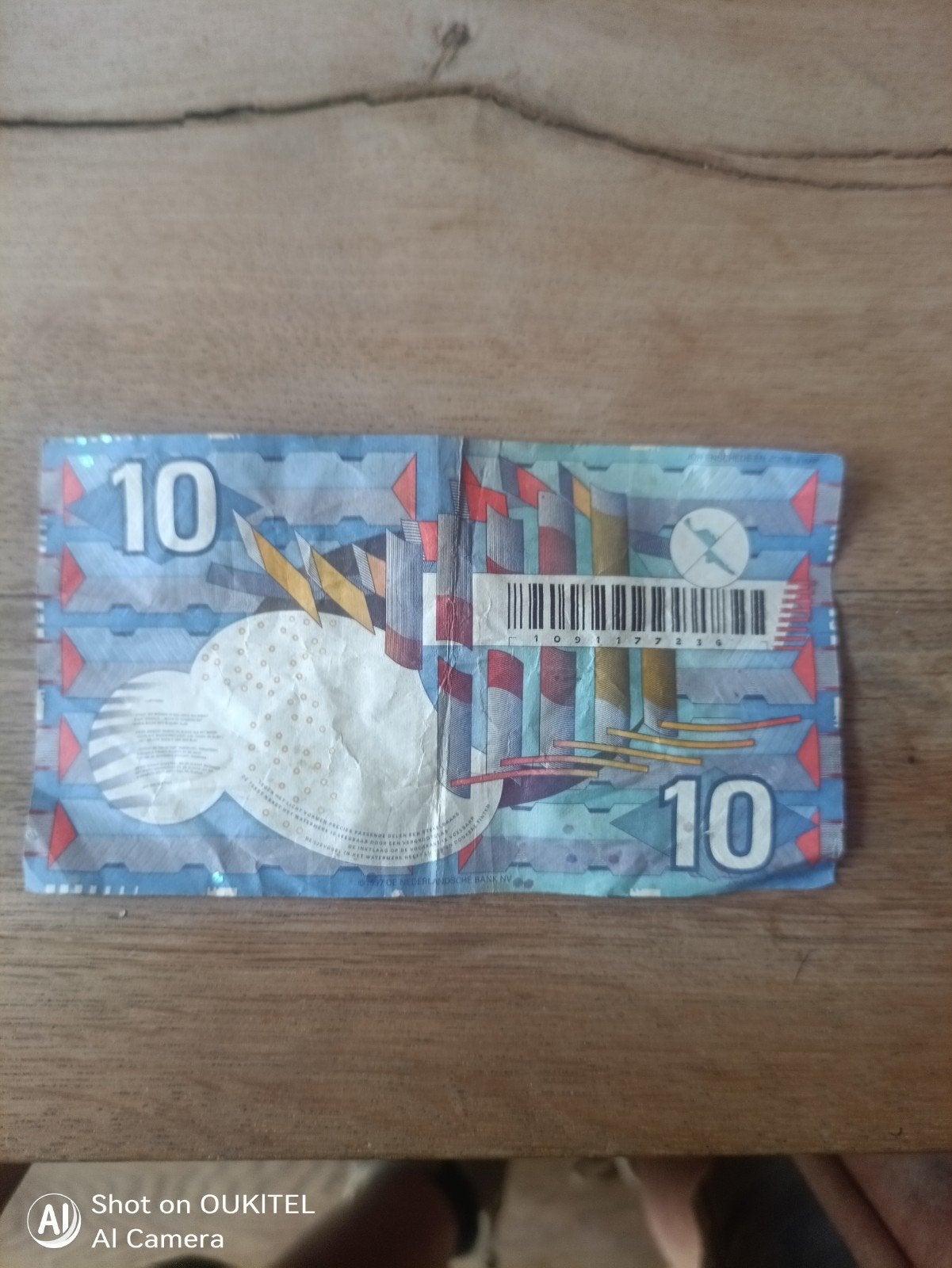 Zeldzaam 10 Gulden Biljet - De Nederlandse Bank, Ophalen of Verzenden, 10 gulden