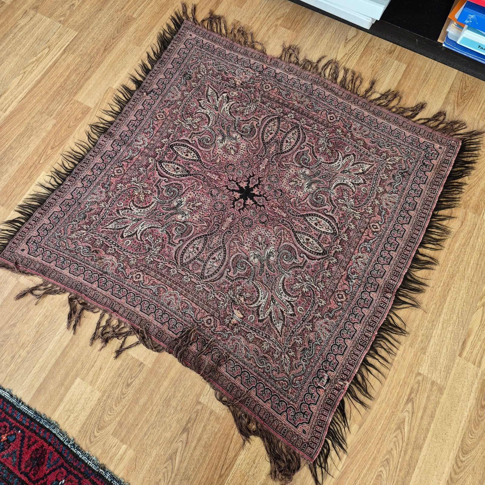 Antieke worteldoeken/ haarddoeken, Ophalen
