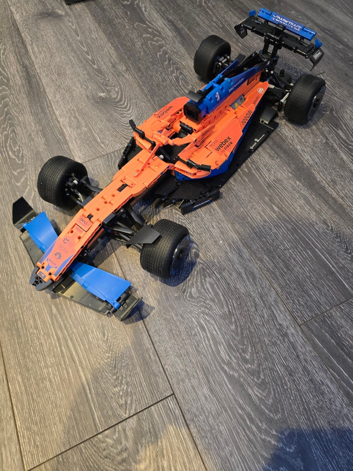 F1 McLaren Bouwsteen Model 1:8, Ophalen of Verzenden, Zo goed als nieuw, Overige merken