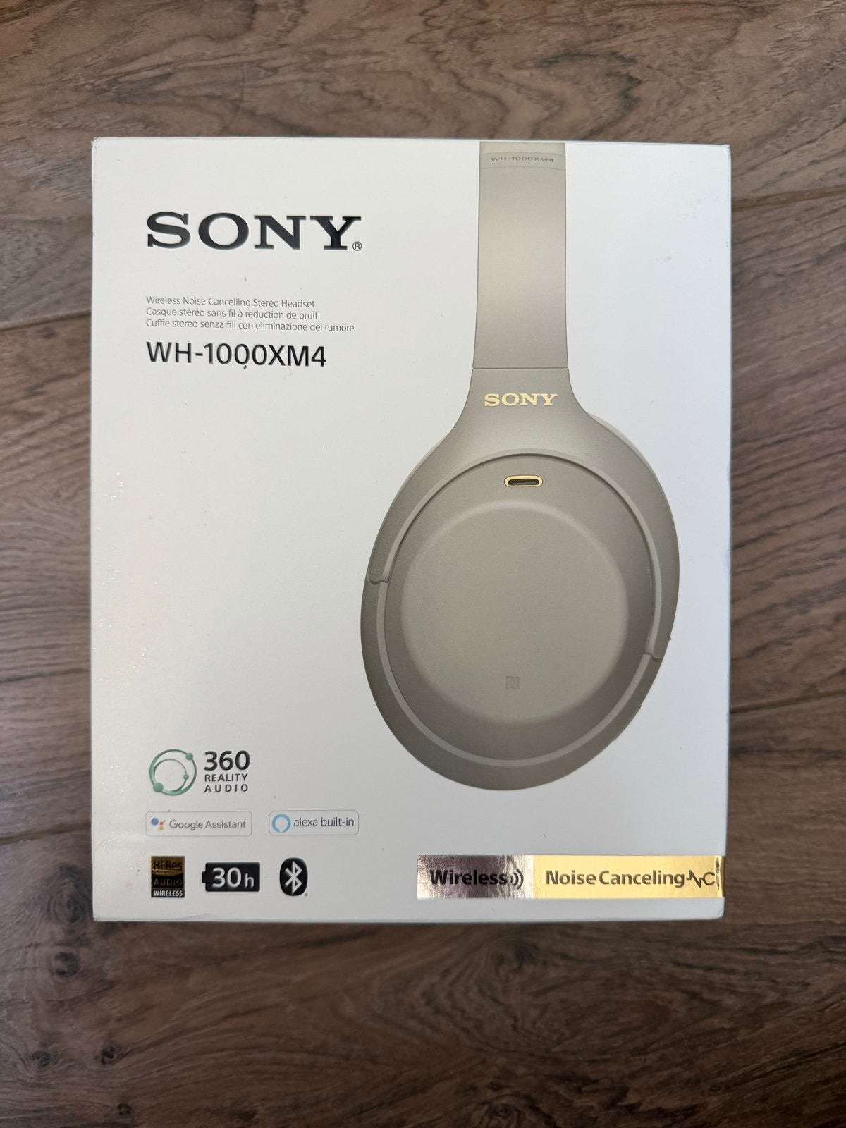 Sony WH-1000XM4 Draadloze Noise Cancelling Koptelefoon