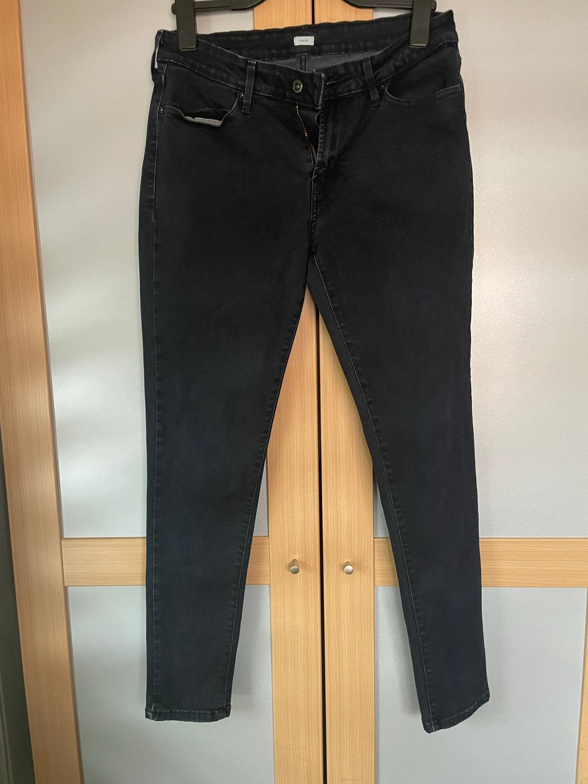 Levi's legging W31 L32 - Zwarte jeans, Verzenden, Zo goed als nieuw, Zwart, W30 - W32 (confectie 38/40)