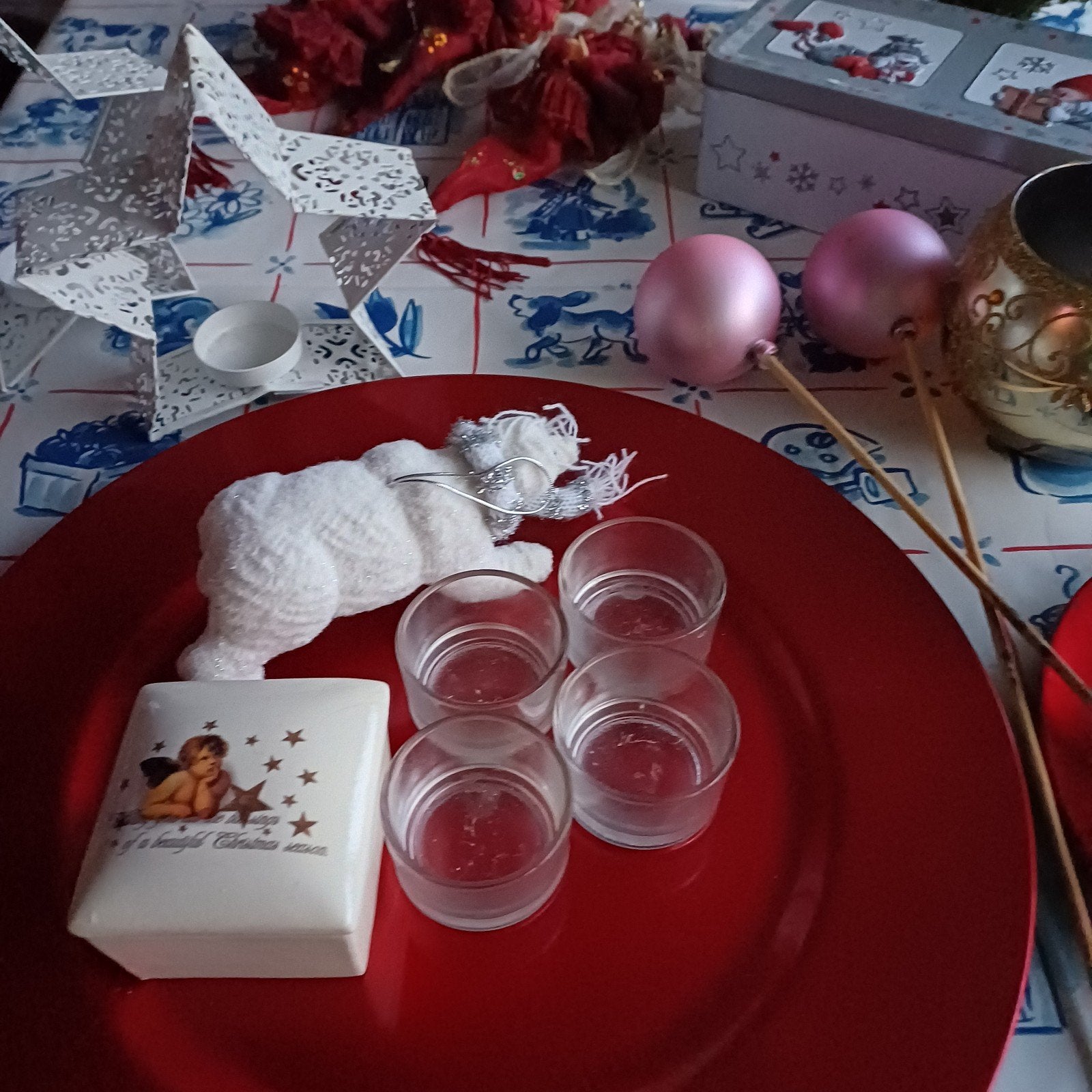 kerstspullen, Diversen, Ophalen of Verzenden, Gebruikt