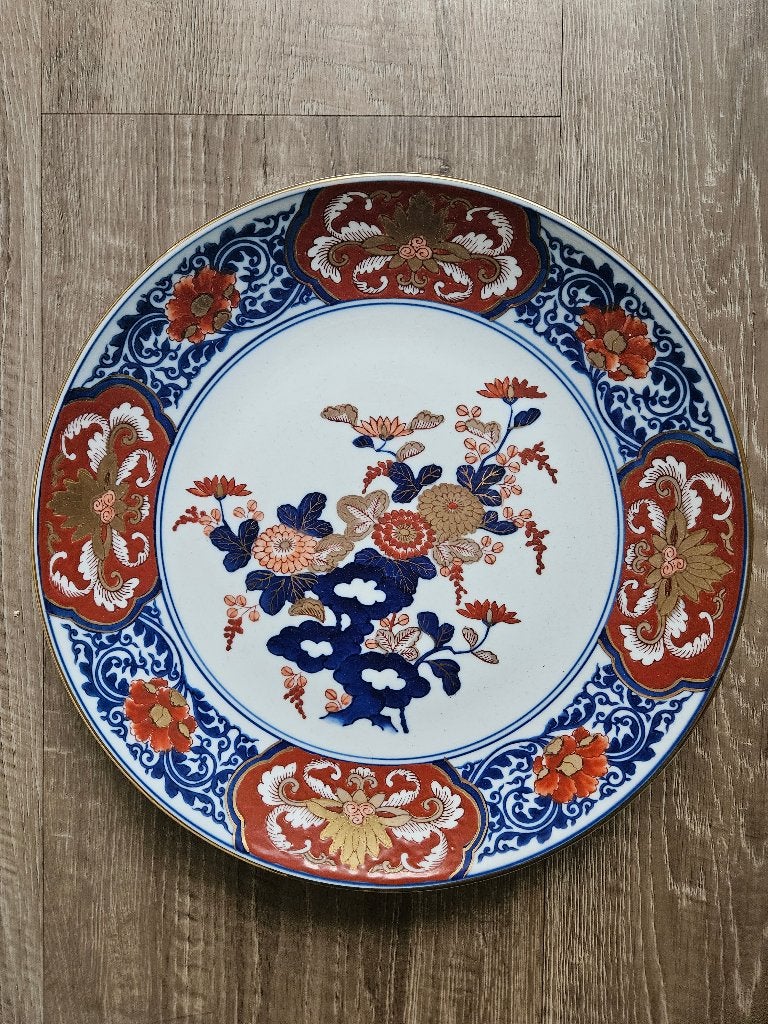 Wandbord tegel antiek Makkumer aardewerk Gold Imari, Antiek en Kunst, Antiek | Wandborden en Tegels, Ophalen of Verzenden