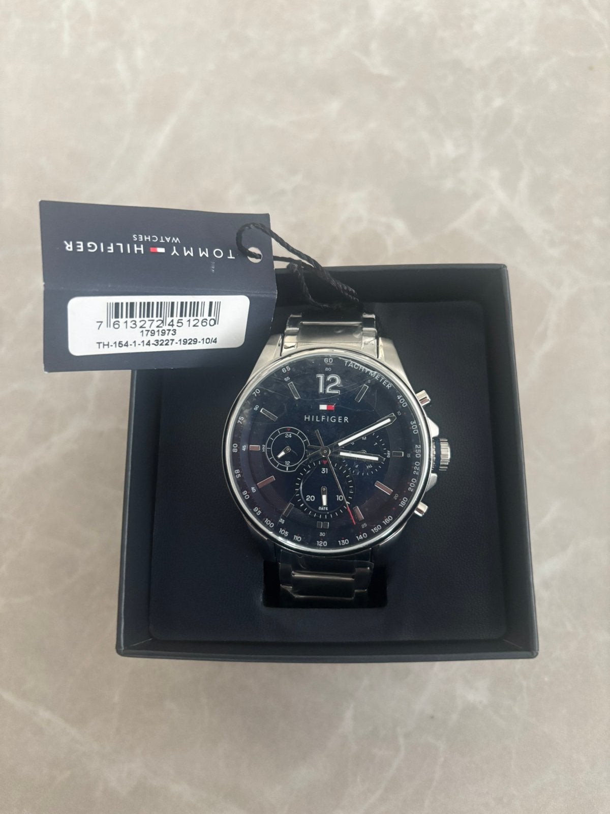 Tommy Hilfiger Max 1791973 Horloge, Sieraden, Tassen en Uiterlijk, Horloges | Heren, Ophalen, Zo goed als nieuw, Staal, Overige merken