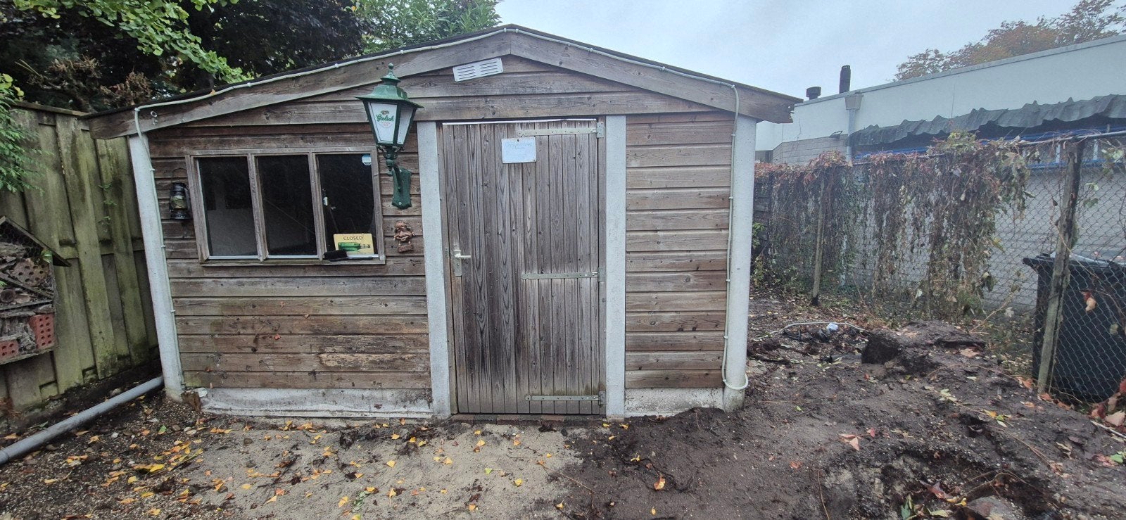 blokhut Tuinhuis / Man Cave (4x4m), Ophalen, 250 tot 500 cm, Blokhut, 2 ramen