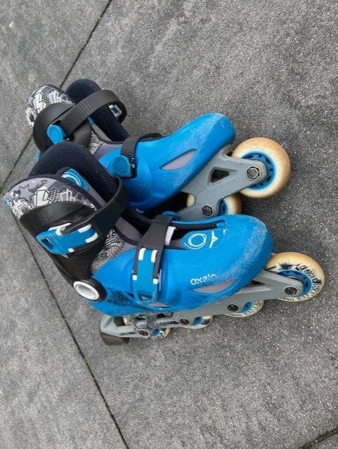 Oxelo Play5 Kinderskates Maat 30/31/32, Sport en Fitness, Skeelers, Gebruikt, Inline skates 4 wielen, Overige merken, Kinderen