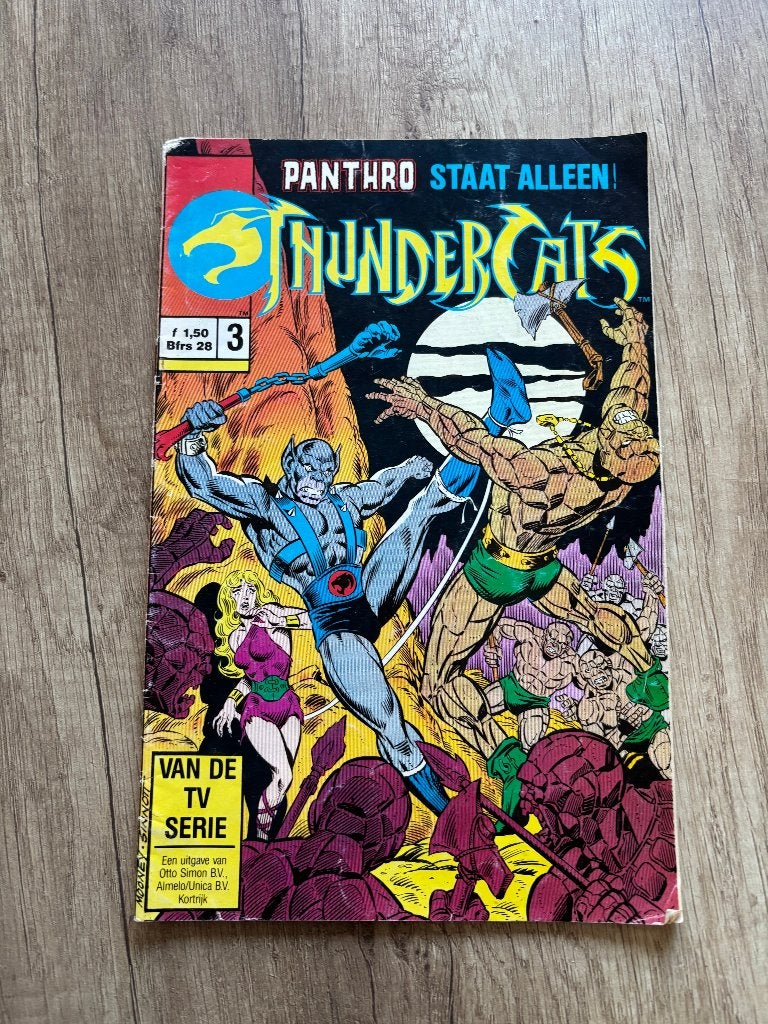 comic thundercats nummer 3, Boeken, Strips | Comics, Europa, Ophalen of Verzenden, Otto simon, Gelezen